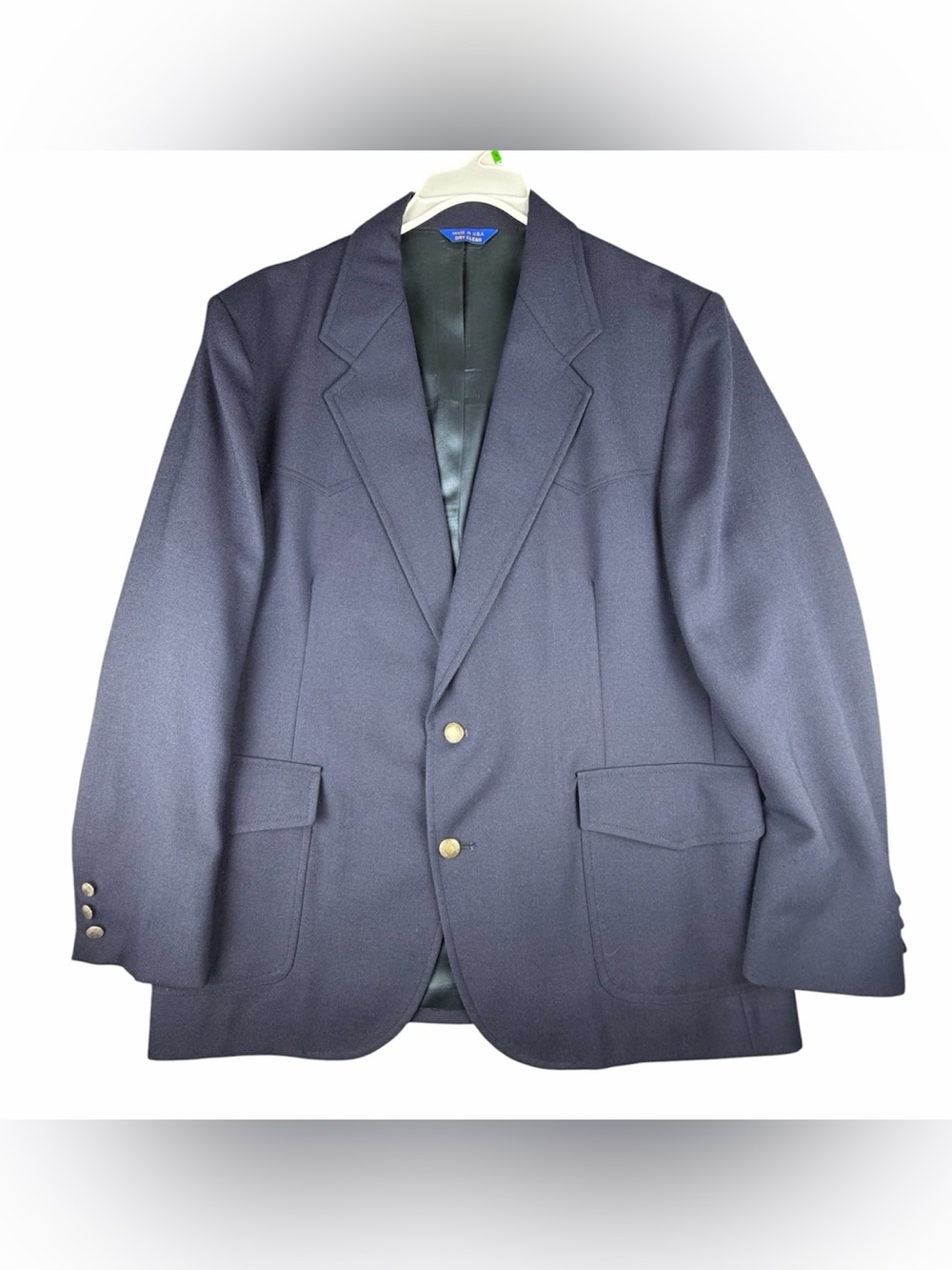 Vintage Pendleton Western Yoke Style Blazer, 70’s-80’s era, Wool Blend Size 46